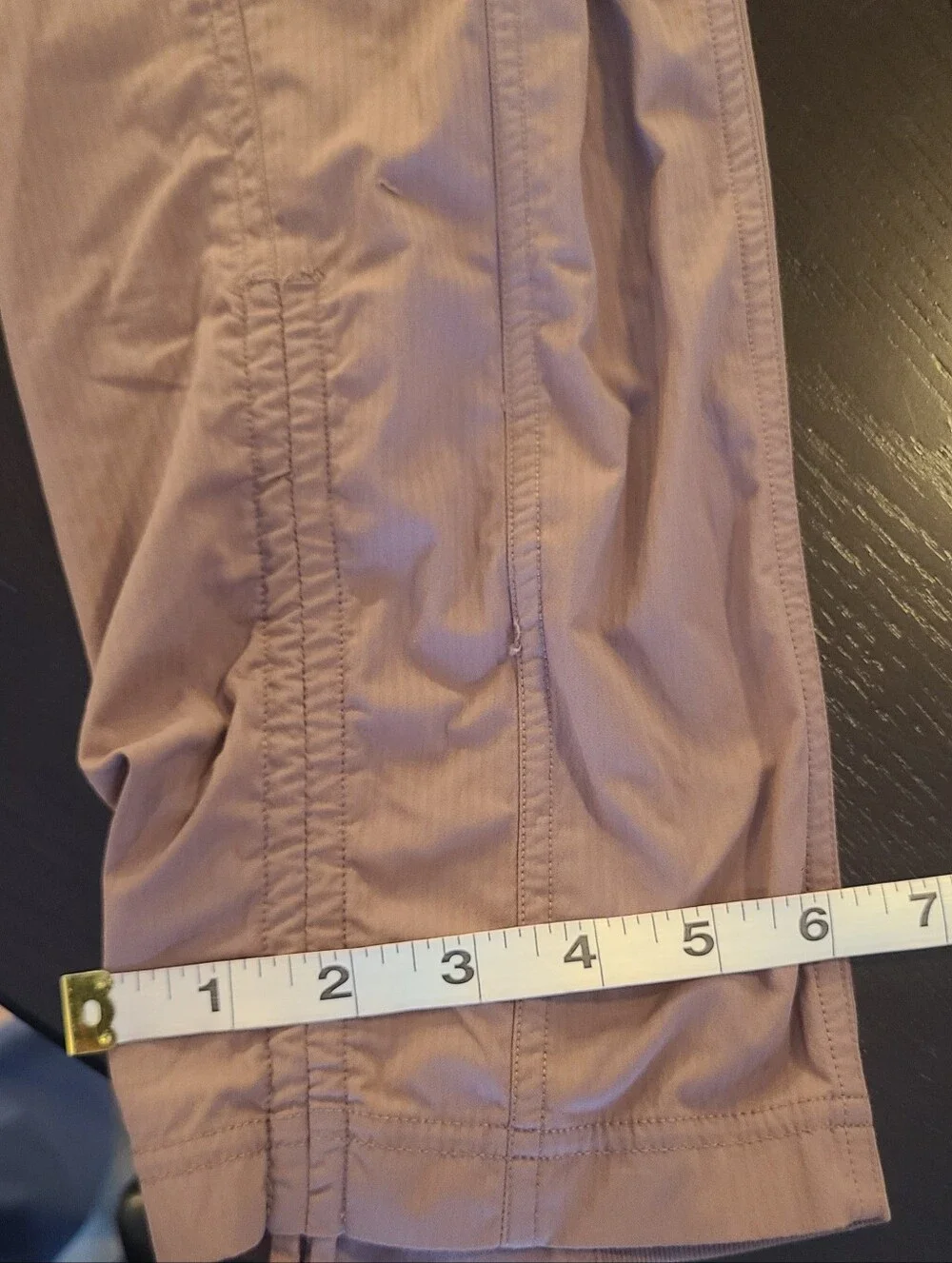 CRZ YOGA Plum Drawcord Yoga Track Pants Athletic 7/8 Length, 4-6 Small - Picture 16 of 16